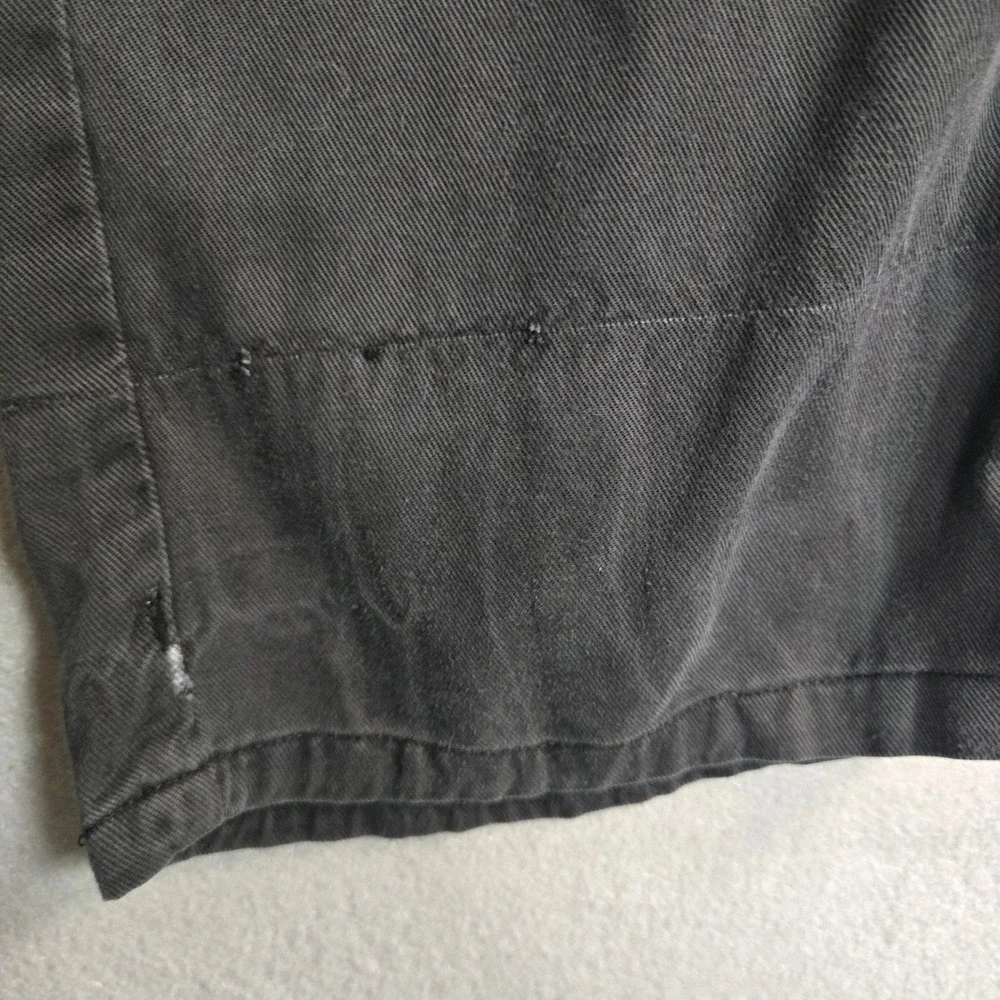 Orvis Faded Black Cargo Pants Elastic Drawstring Utility Gorpcore Men's M